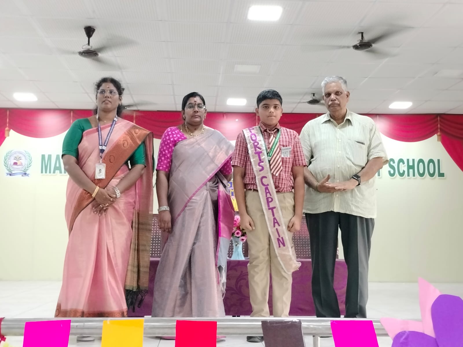 Mangalam Vidhyashram in Thirumullaivoyal Chennai Tamilnadu.